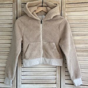 American Apparel Teddy Full Zip Hoodie S (NWOT)